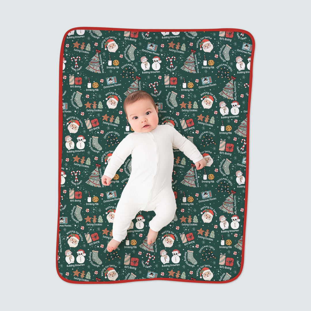 Christmas Things Bamboo Blanket