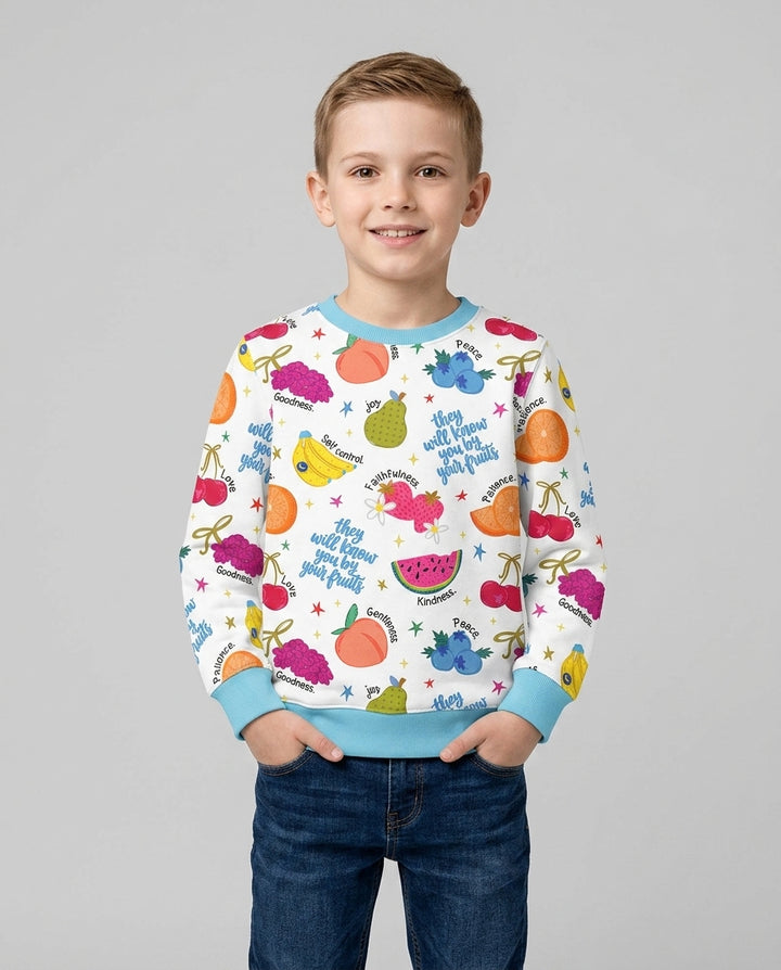 They Will Know You By Your Fruits Bamboo Crewneck Sweatshirt