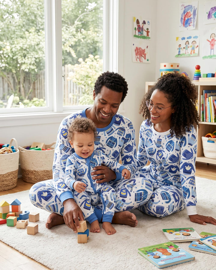 Cute Hanukkah Jumpers Bamboo Convertible Zippy