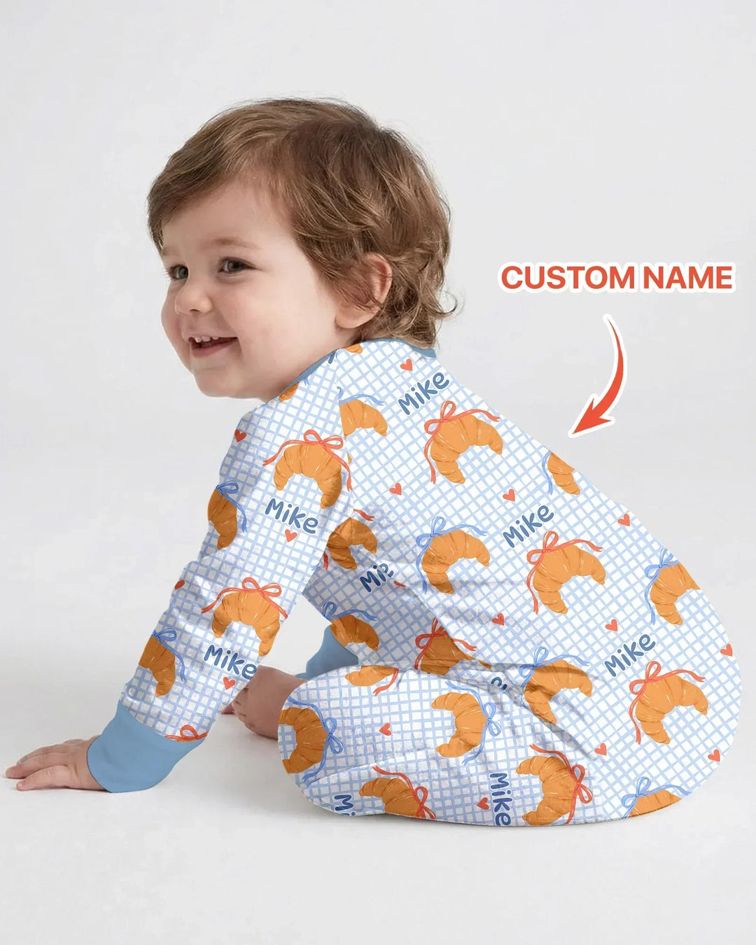 Breakfast Love Family Matching Bamboo Convertible Zippy