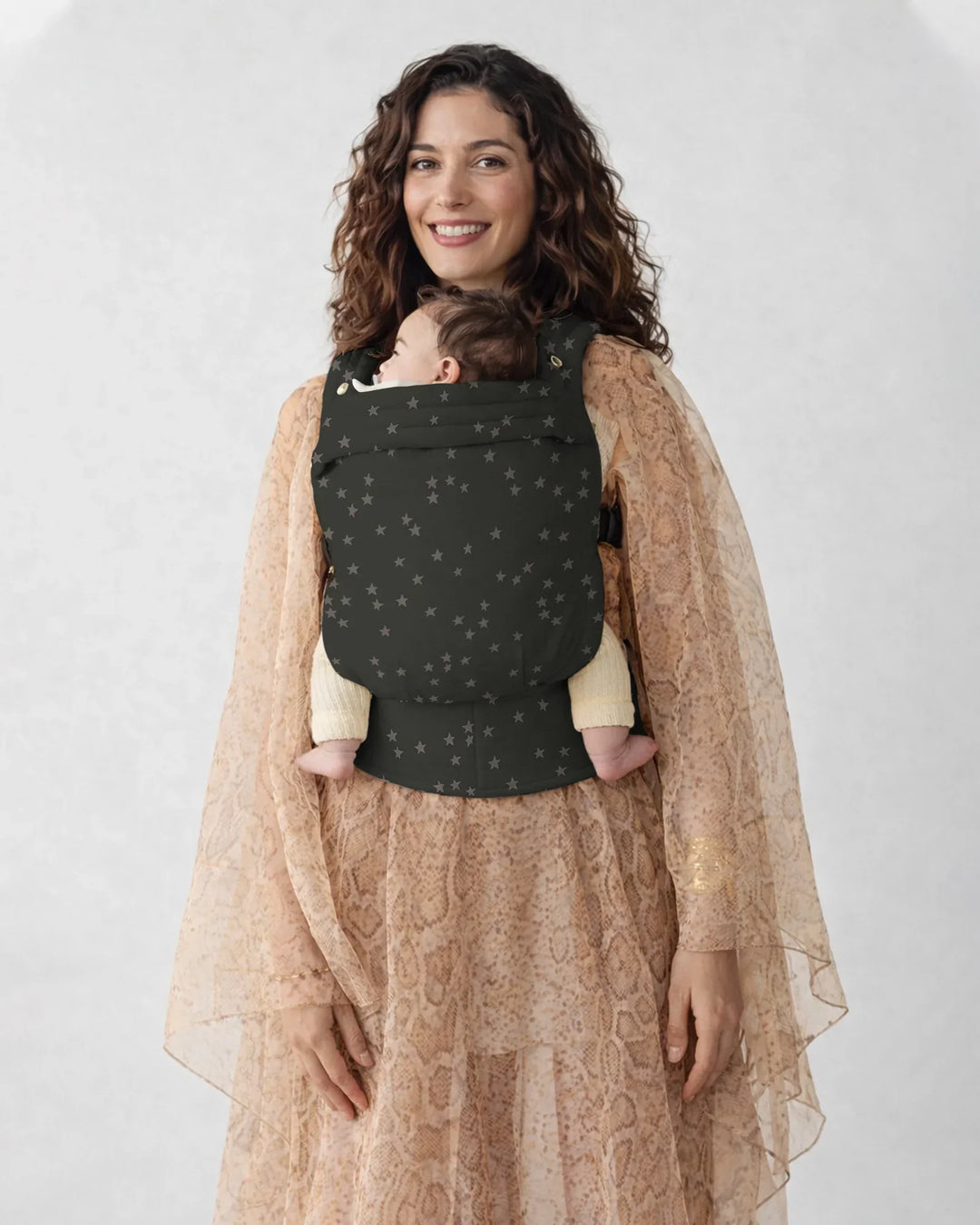 Midnight Minimal Star Scatter Baby Carrier