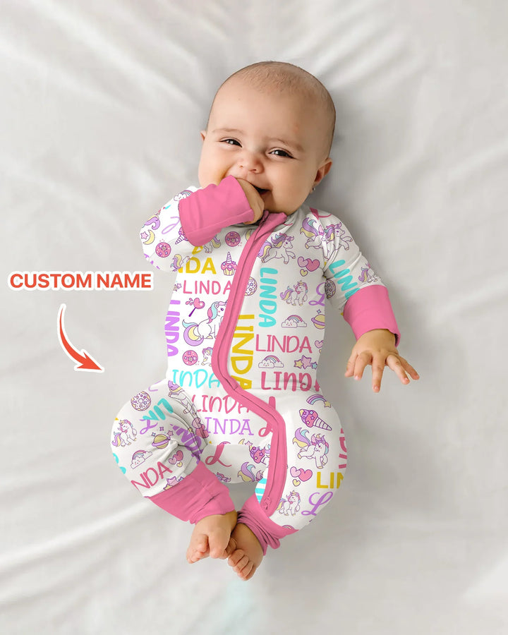 Gerippte Babykleidung mit individuellem Foto - Weich &amp; Skizzenhaft