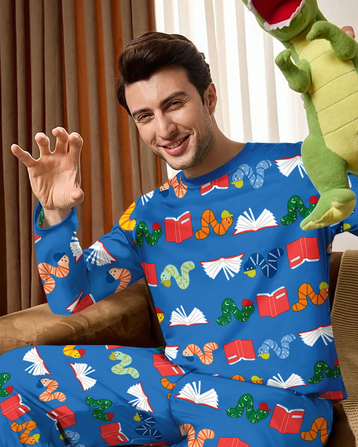 Bookworm Family Matching Bamboo Men's Pajama Set