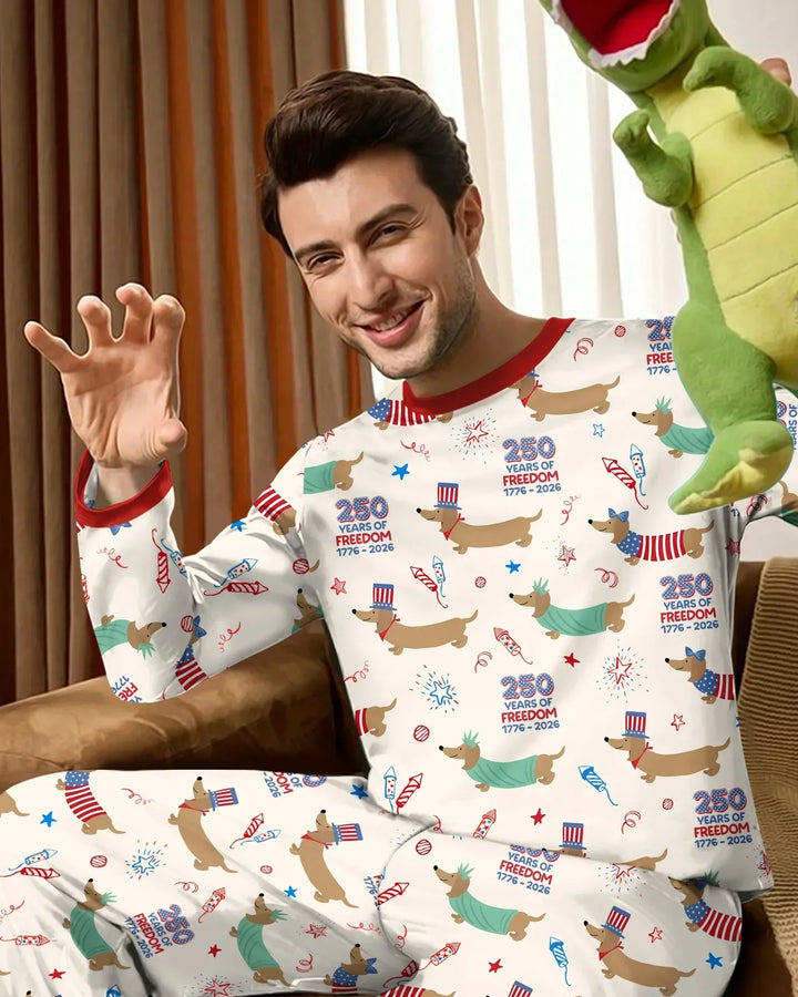 Vorlage Benutzerdefiniertes Herren-Pyjama-Set