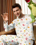 Happy Rosh Hashanah Bamboo Men's Pajama Set