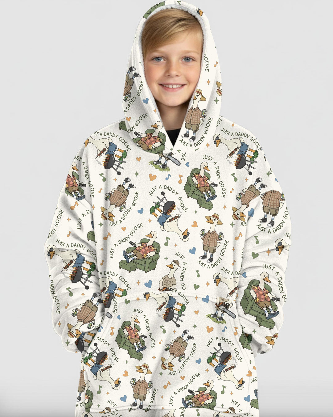 Benutzerdefinierter Bambus-Deckenhoodie (Vorlage)