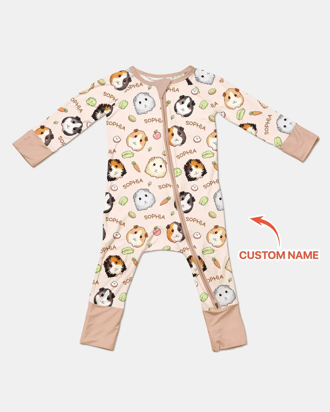 Gerippte Babykleidung mit individuellem Foto - Weich &amp; Skizzenhaft