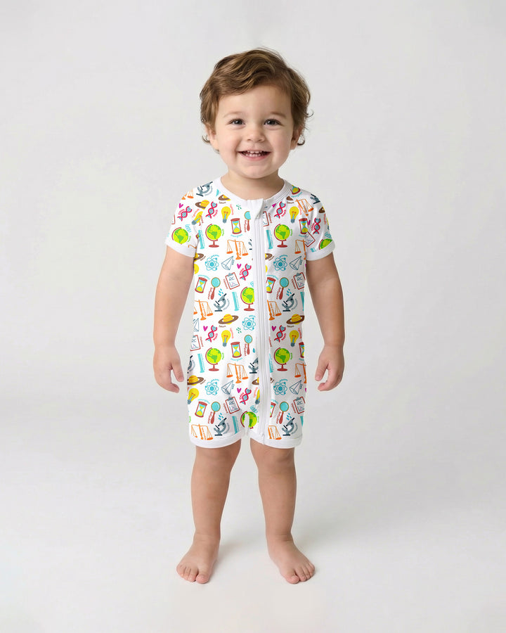 Tiny Scientist Explores The World Bamboo Shorty Zippy