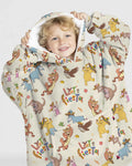 Let's Fiesta Tragbarer Bambus-Decken-Hoodie