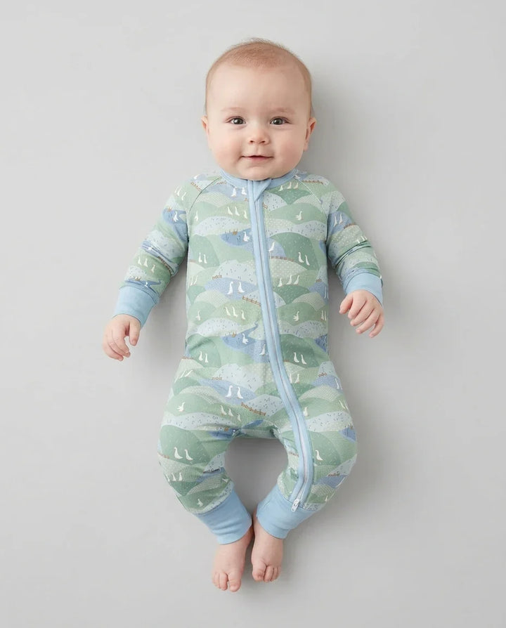 Wandering Geese Family Matching Bamboo Convertible Zippy