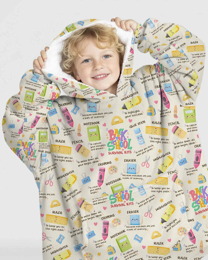 Benutzerdefinierter Bambus-Deckenhoodie (Vorlage)