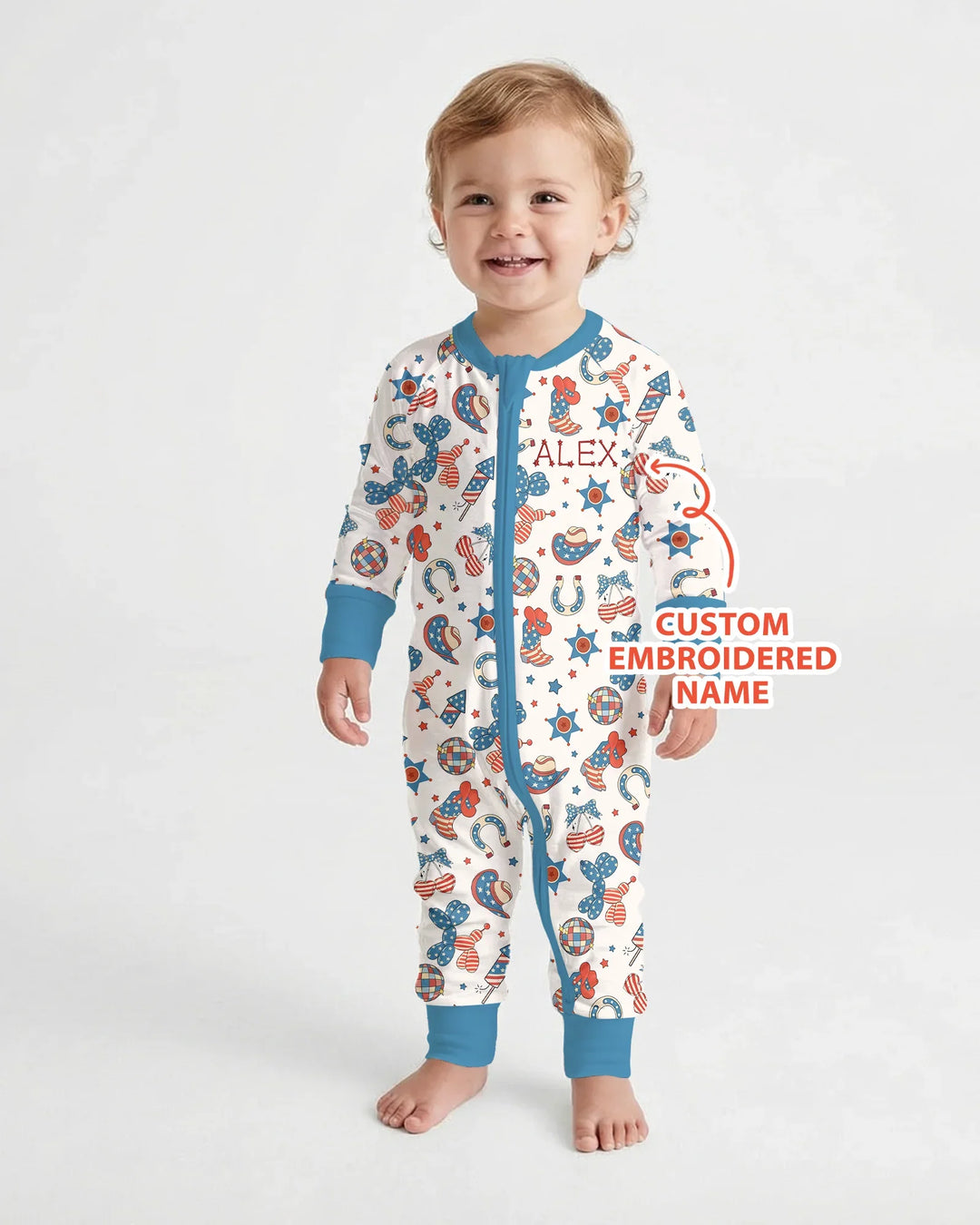 Gerippte Babykleidung mit individuellem Foto - Weich &amp; Skizzenhaft