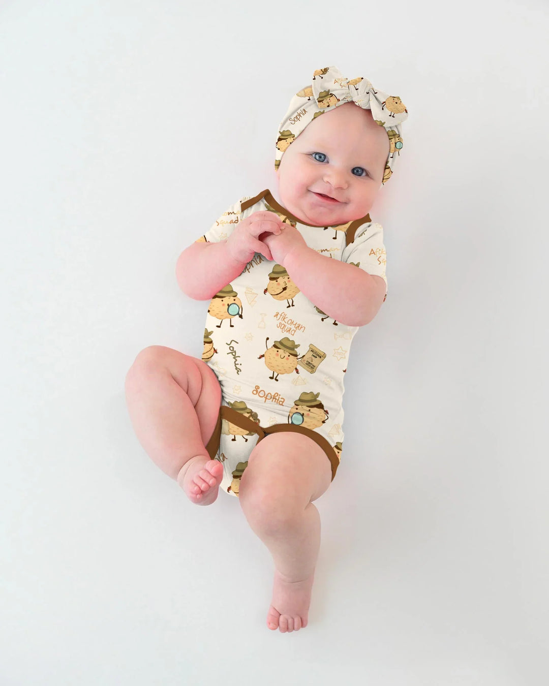 Gerippte Babykleidung mit individuellem Foto - Weich &amp; Skizzenhaft