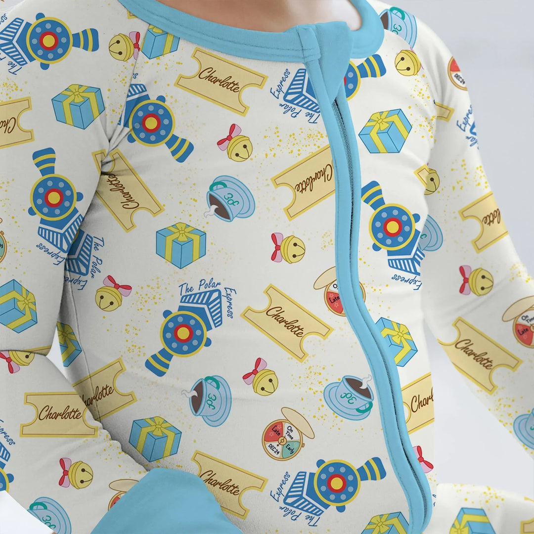 Gerippte Babykleidung mit individuellem Foto - Weich &amp; Skizzenhaft