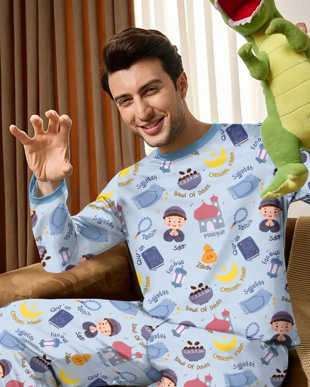Vorlage Herren-Pyjama-Set