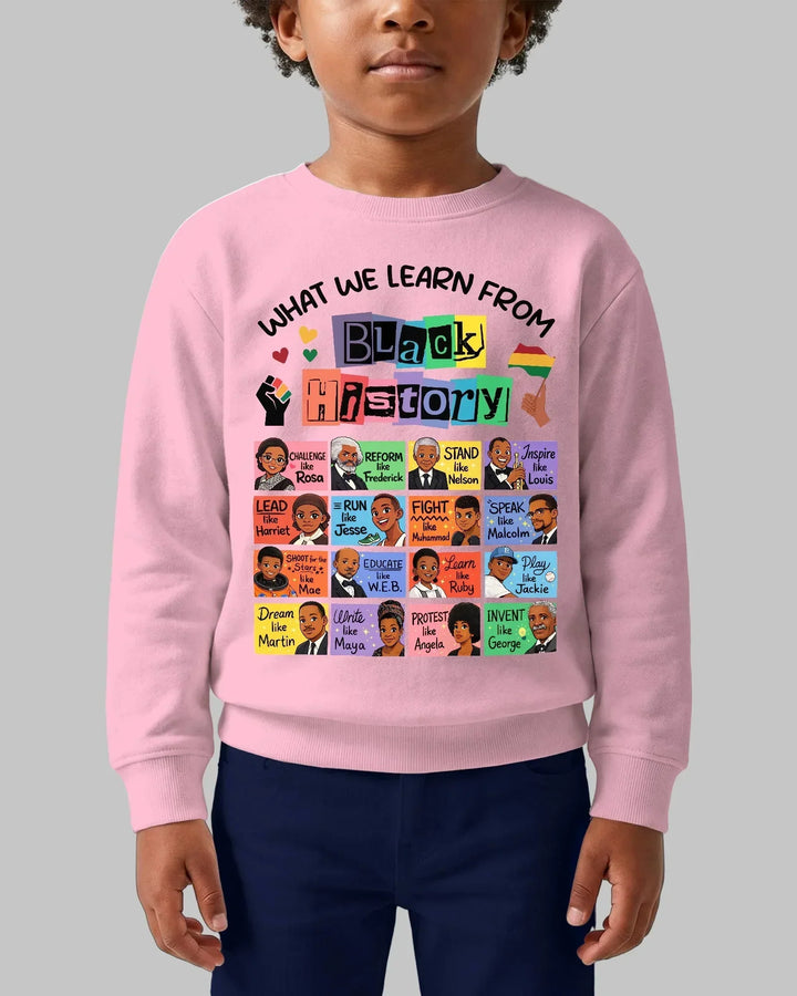 Black History Month Bambus Crewneck Sweatshirt