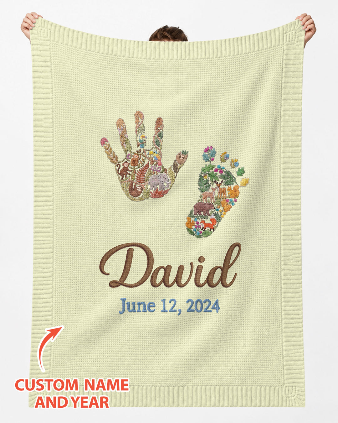 Baby Prints Baby Cotton Blanket