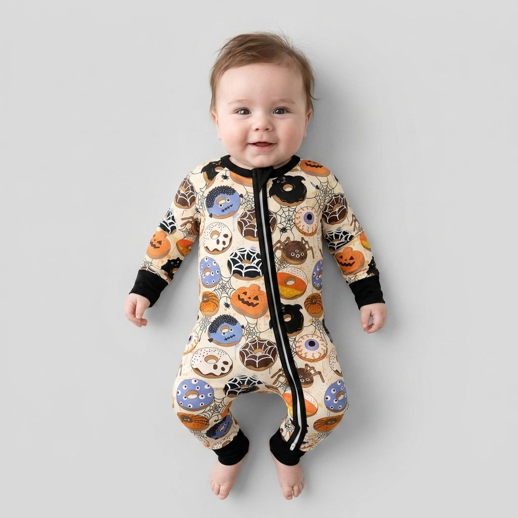 Cute Spooky Donuts Bamboo Convertible Zippy