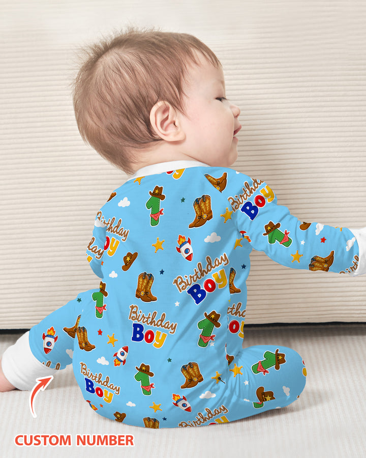 Gerippte Babykleidung mit individuellem Foto - Weich &amp; Skizzenhaft