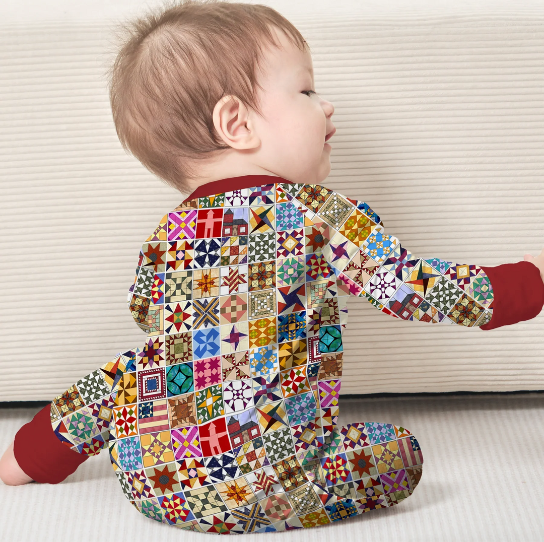 Gerippte Babykleidung mit individuellem Foto - Weich &amp; Skizzenhaft