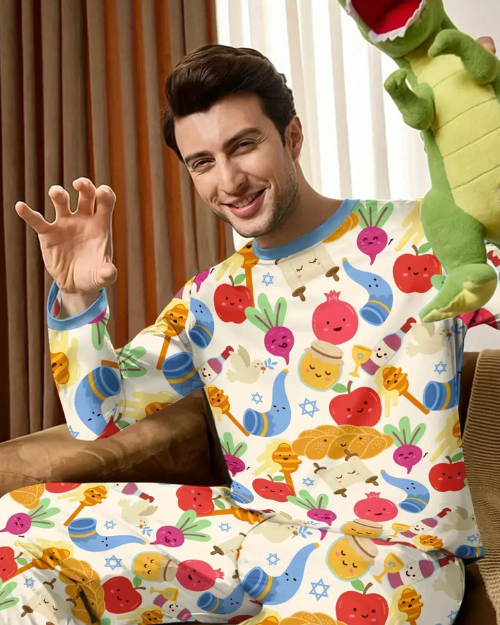 Vorlage Herren-Pyjama-Set