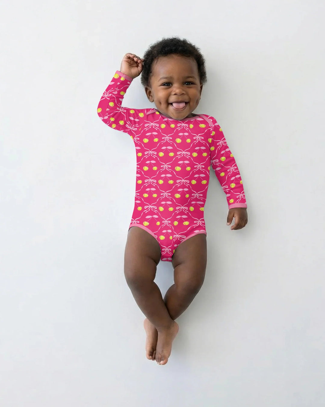 Gerippte Babykleidung mit individuellem Foto - Weich &amp; Skizzenhaft