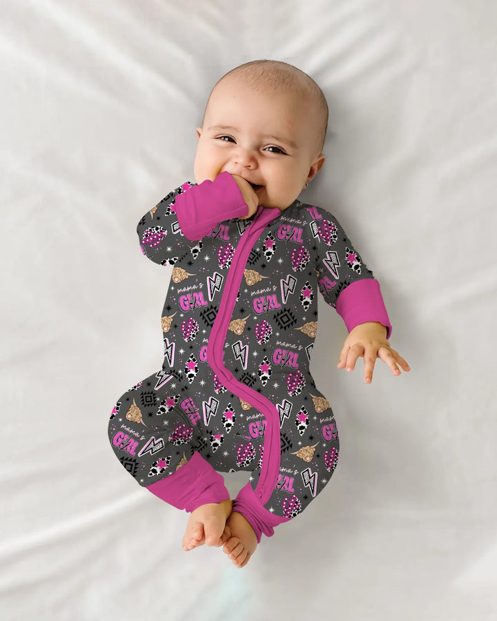 Gerippte Babykleidung mit individuellem Foto - Weich &amp; Skizzenhaft
