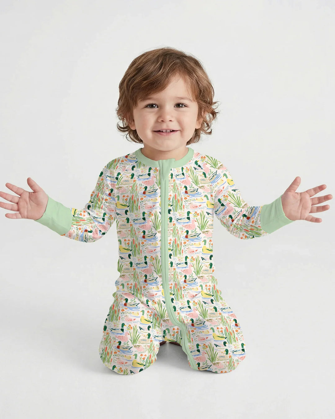 Gerippte Babykleidung mit individuellem Foto - Weich &amp; Skizzenhaft