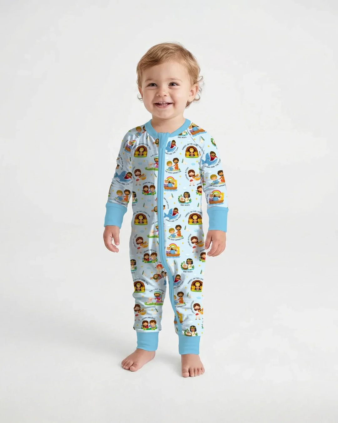 Gerippte Babykleidung mit individuellem Foto - Weich &amp; Skizzenhaft