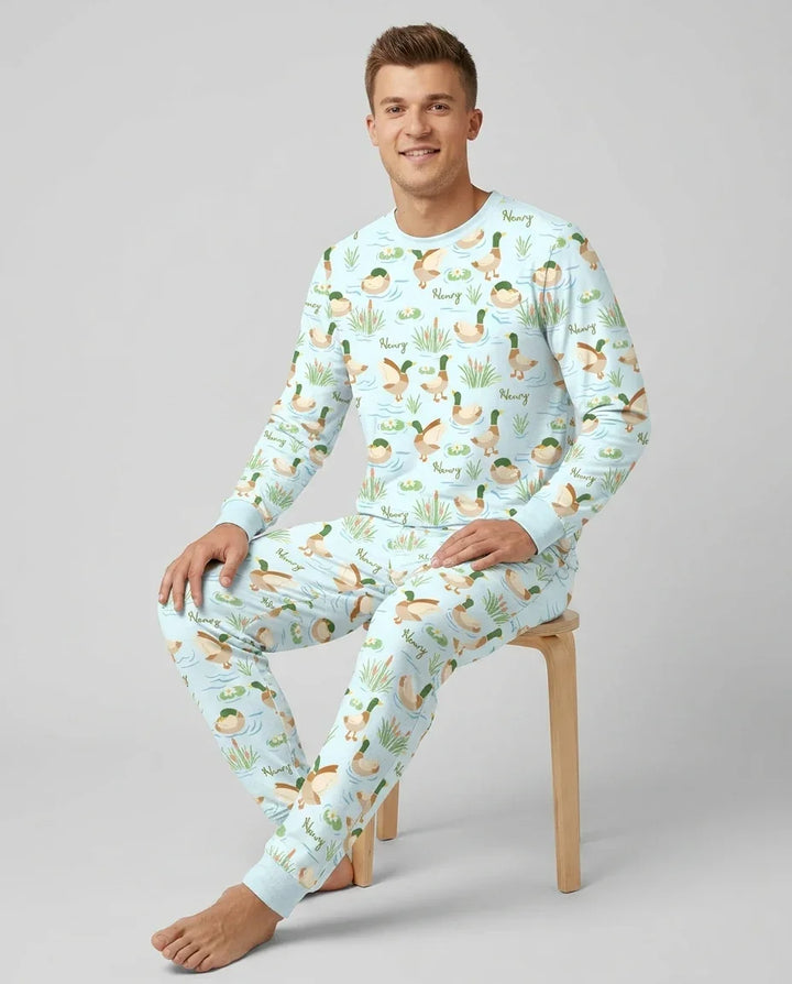 Vorlage Benutzerdefiniertes Herren-Pyjama-Set
