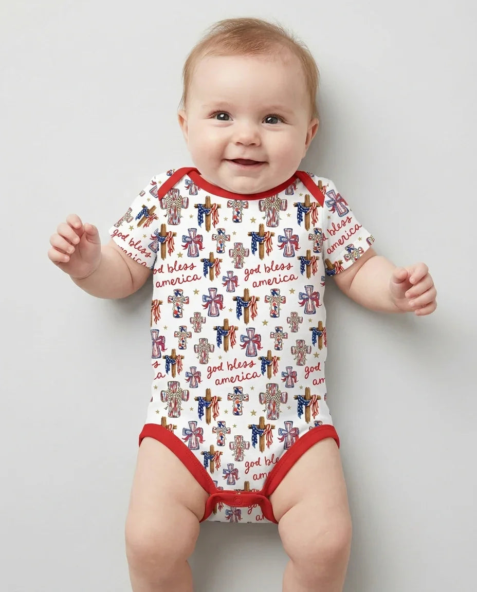 Gerippte Babykleidung mit individuellem Foto - Weich &amp; Skizzenhaft