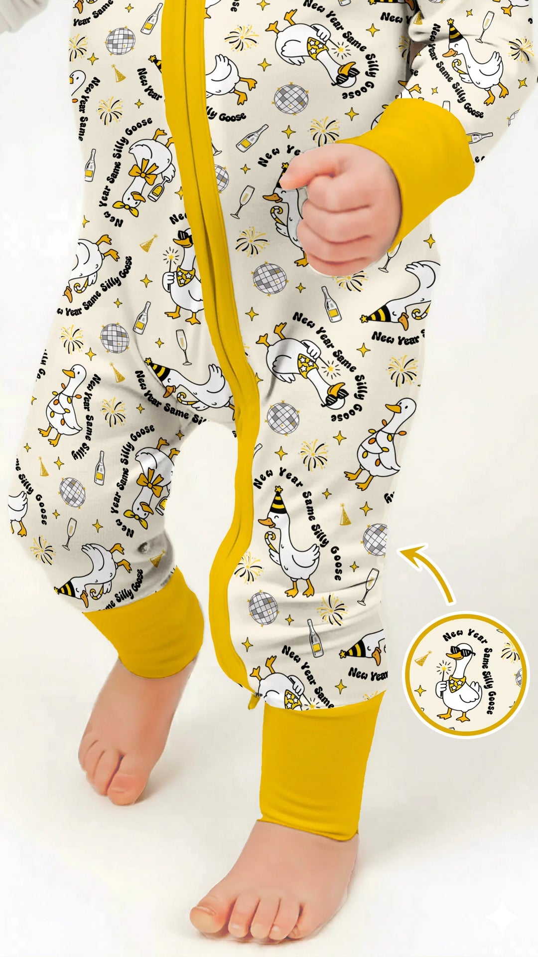 Gerippte Babykleidung mit individuellem Foto - Weich &amp; Skizzenhaft