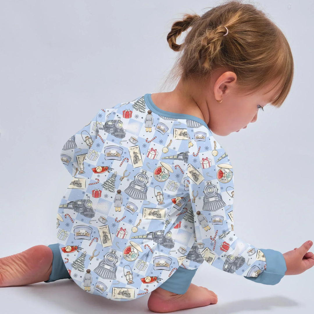 Gerippte Babykleidung mit individuellem Foto - Weich &amp; Skizzenhaft