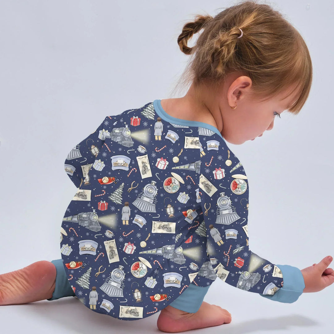 Gerippte Babykleidung mit individuellem Foto - Weich &amp; Skizzenhaft