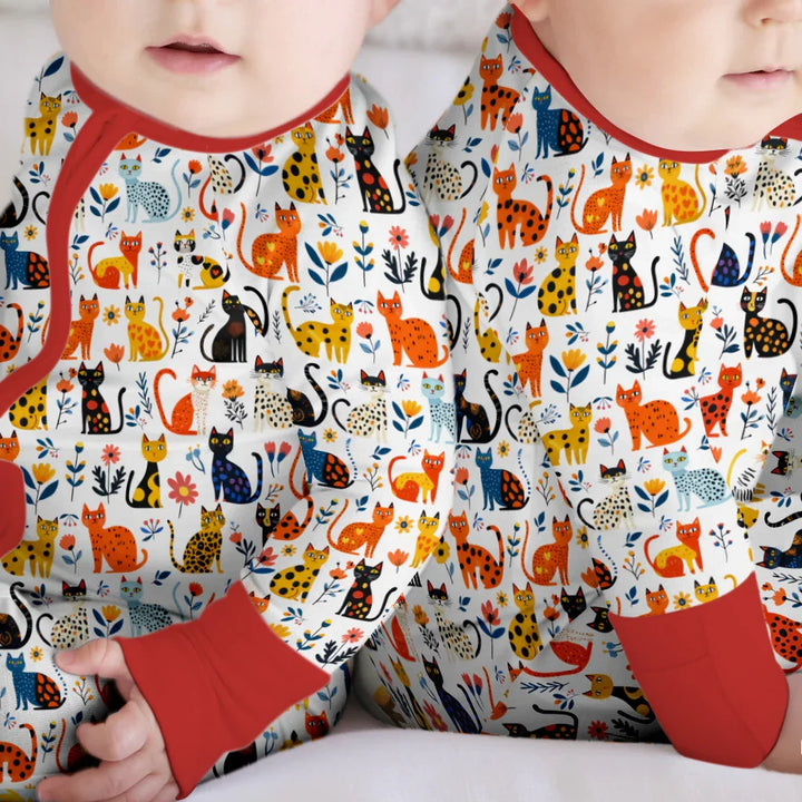 Gerippte Babykleidung mit individuellem Foto - Weich &amp; Skizzenhaft