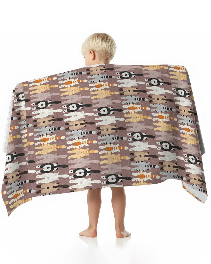 Cheeky Tails Bamboo Beach Towel