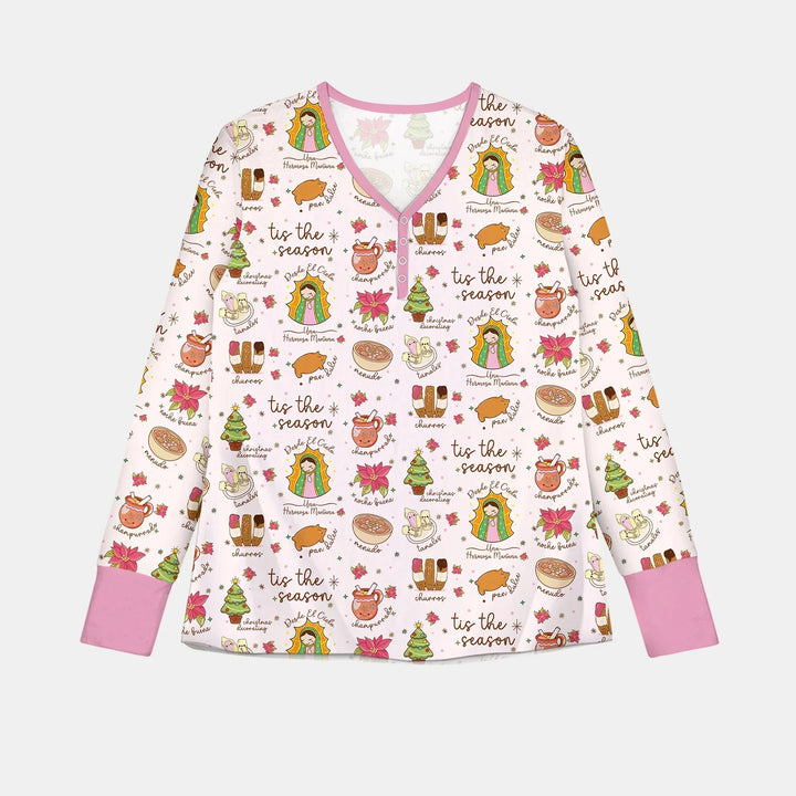 Vorlage für individuelles Damen-Pyjama-Set
