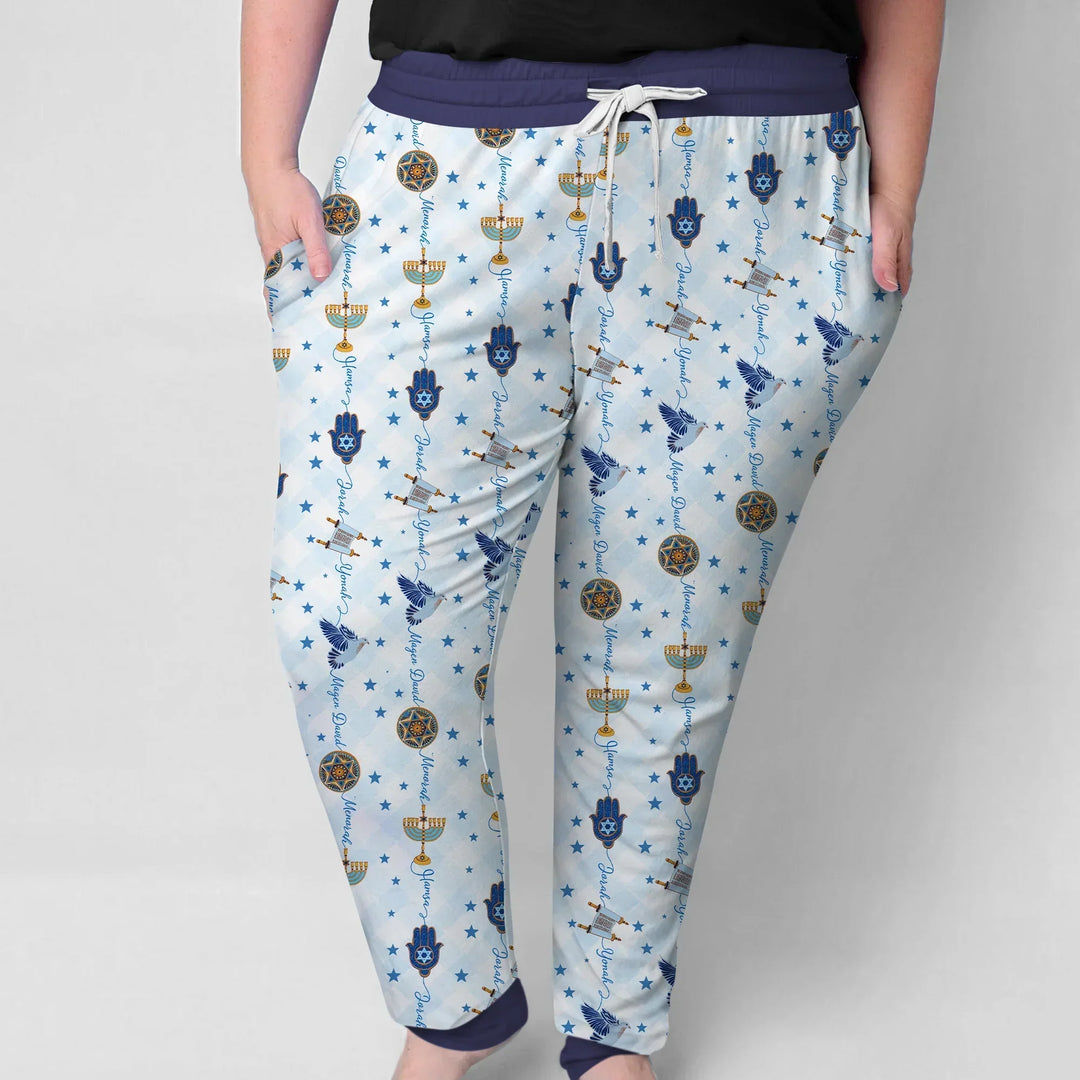 Vorlage für individuelles Damen-Pyjama-Set