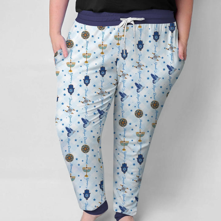 Vorlage für individuelles Damen-Pyjama-Set