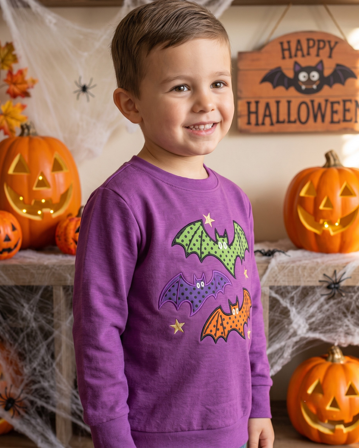 Sweatshirt mit Rundhalsausschnitt aus Bambusfaser