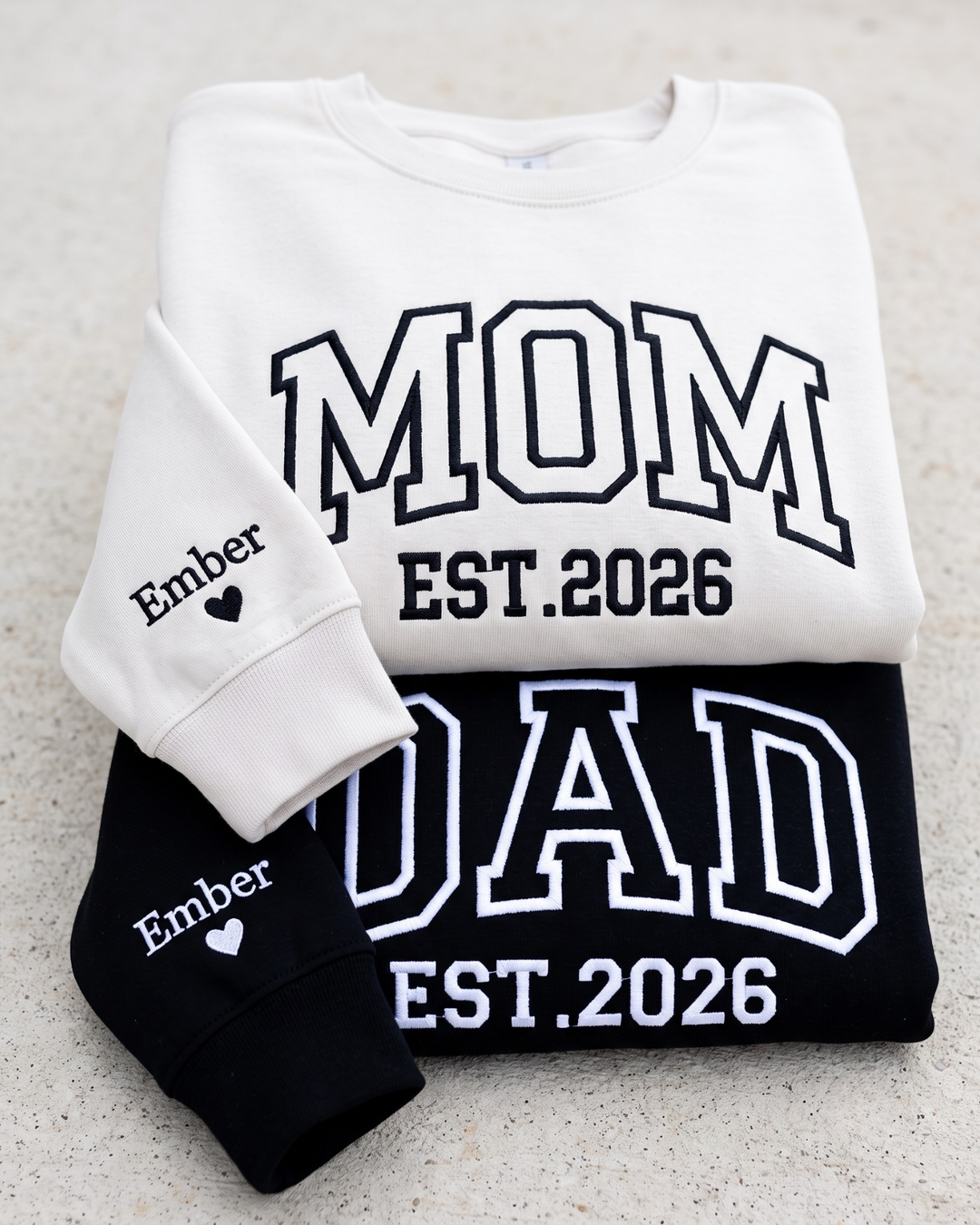 Template Damen-Rundhals-Sweatshirt aus Bambus