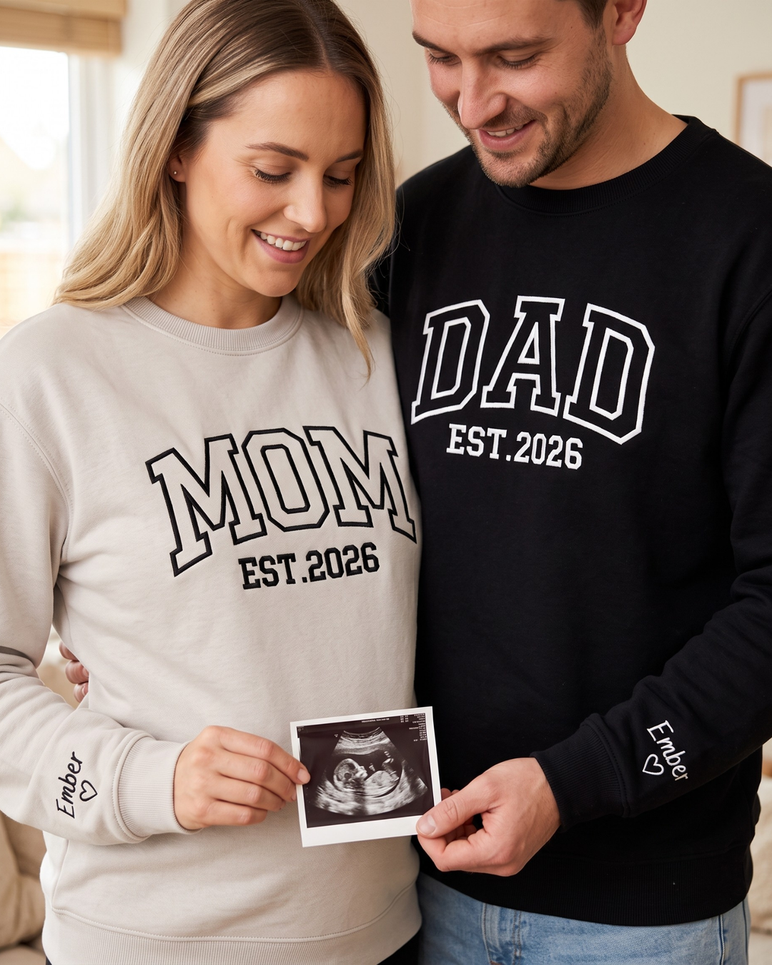 Template Damen-Rundhals-Sweatshirt aus Bambus