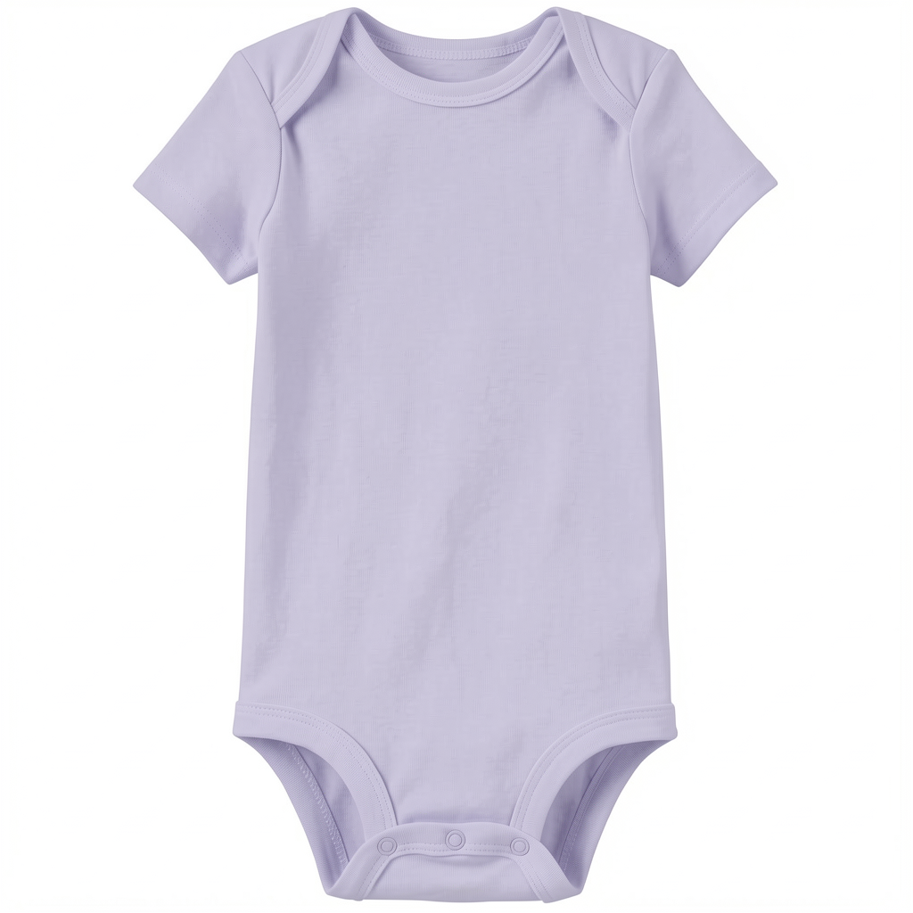 Gerippte Babykleidung mit individuellem Foto - Weich &amp; Skizzenhaft