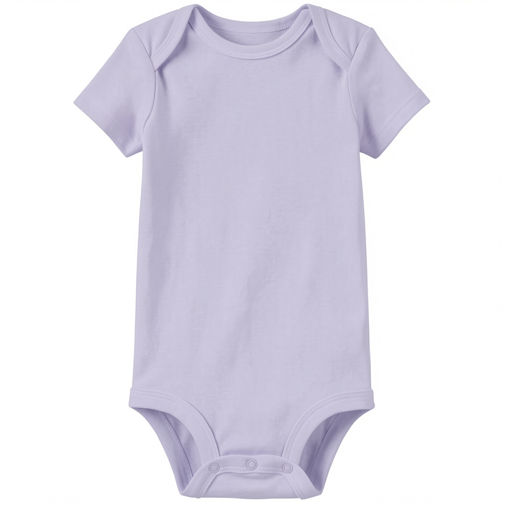 Gerippte Babykleidung mit individuellem Foto - Weich &amp; Skizzenhaft