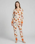 Vorlage Bambus Damen Pyjama Set