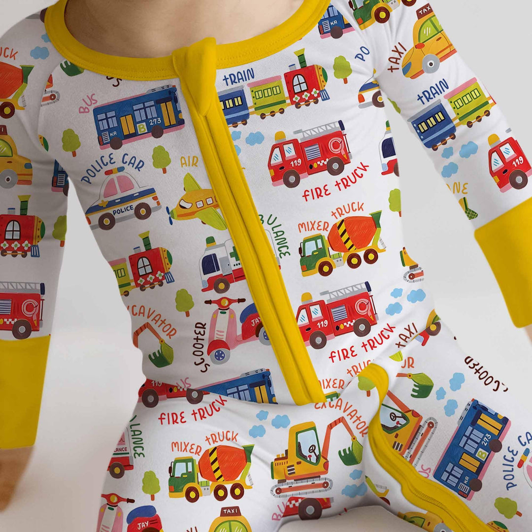 Gerippte Babykleidung mit individuellem Foto - Weich &amp; Skizzenhaft