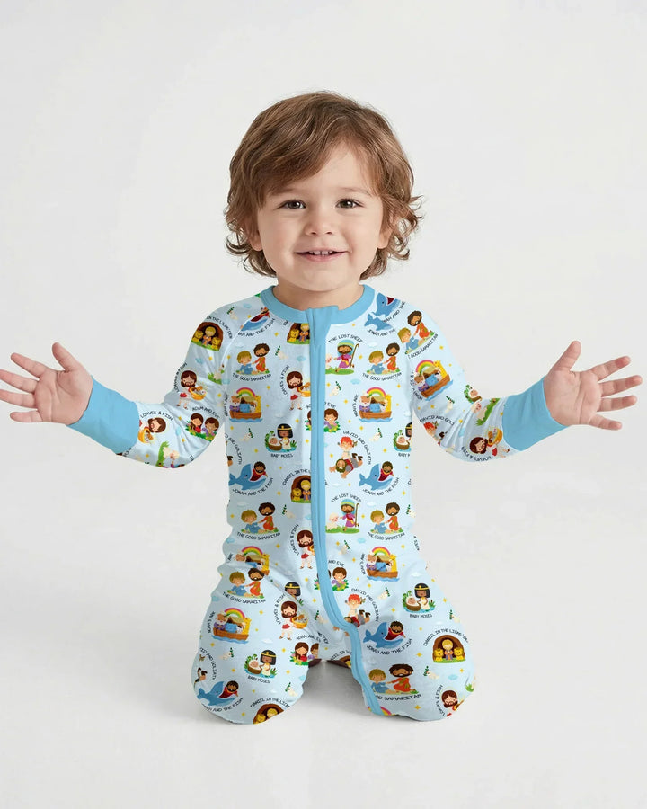 Gerippte Babykleidung mit individuellem Foto - Weich &amp; Skizzenhaft