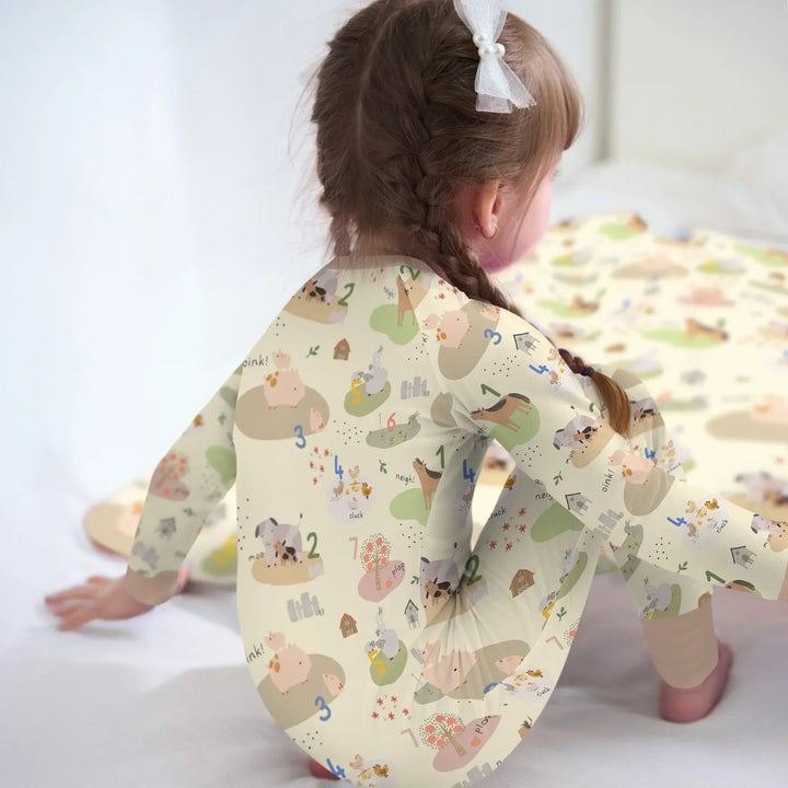 Gerippte Babykleidung mit individuellem Foto - Weich &amp; Skizzenhaft