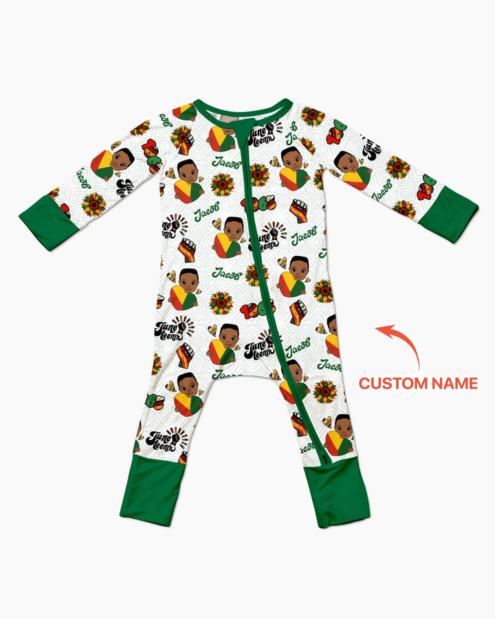 Gerippte Babykleidung mit individuellem Foto - Weich &amp; Skizzenhaft
