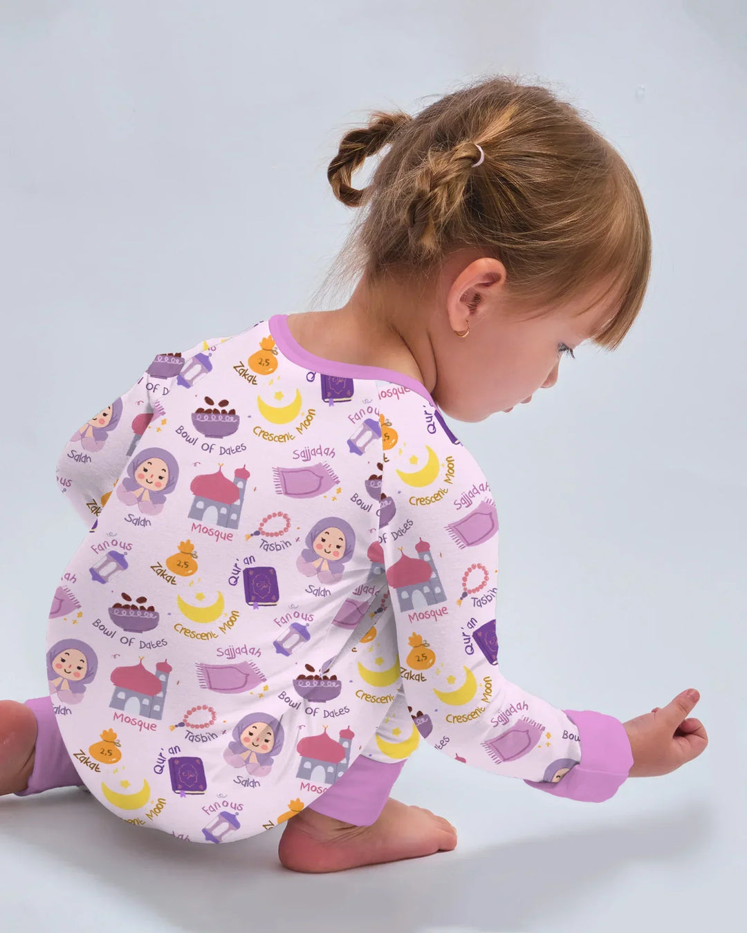 Gerippte Babykleidung mit individuellem Foto - Weich &amp; Skizzenhaft